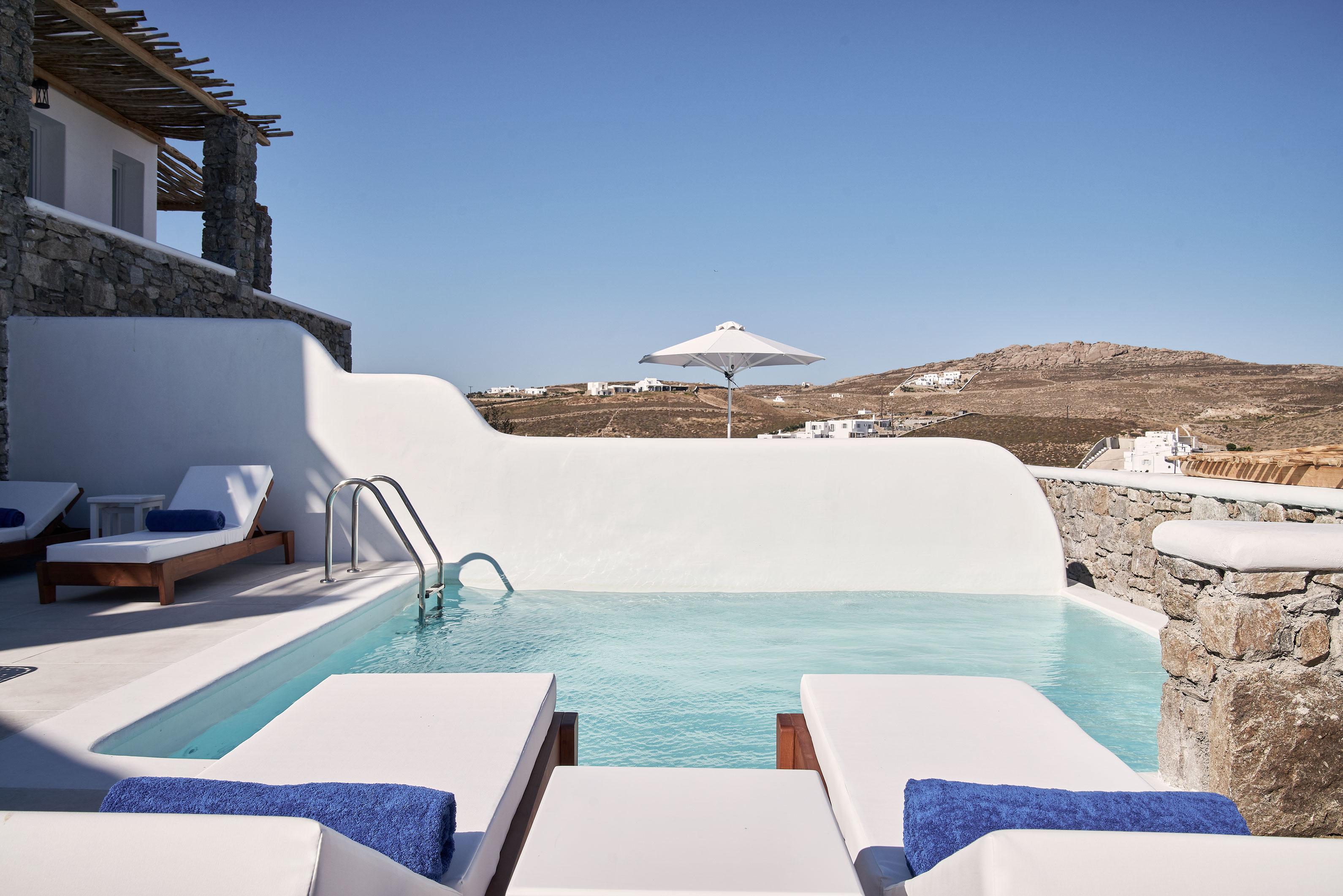 Katikies Mykonos - The Leading Hotels Of The World Agios Ioannis Diakoftis 外观 照片